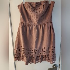Light Brown Ya Los Angeles Dress size L